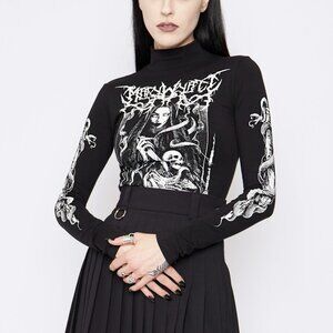 SOLD - Mary Wyatt Sorceress High Neck Top